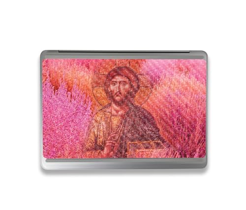 Image of MightySkins Carbon Fiber Skin Compatible with Microsoft Surface Laptop Studio 2 (2023) Full Wrap Kit - Holy Lavendar | Protective, Durable Textured Carbon Fiber Finish | Made in The USA