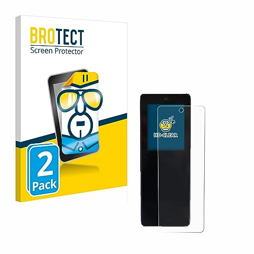 BROTECT (2 Stück Schutzfolie für Stromer ST2 Omni-Display Displayschutz Folie Made in Germany, Ultra-Klar