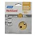 Norton 49219 5-Inch 8 Hole P180 Hook and Loop Discs, 25-Pack