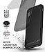 Ringke Onyx Compatible with iPhone XR Case, Durable TPU Protective Barrier Executive Slim Design Cover - Black