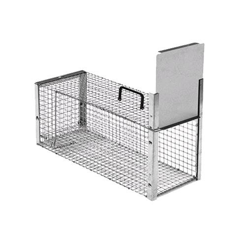 Novital  Trampa para depredadores entrada individual 62,5 x 24 x 26 cm  Malla 1,9 x 1,9 cm