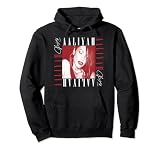 Aaliyah Squared Autograph Logo in Red R&B Hip Hop Music Fan Pullover Hoodie