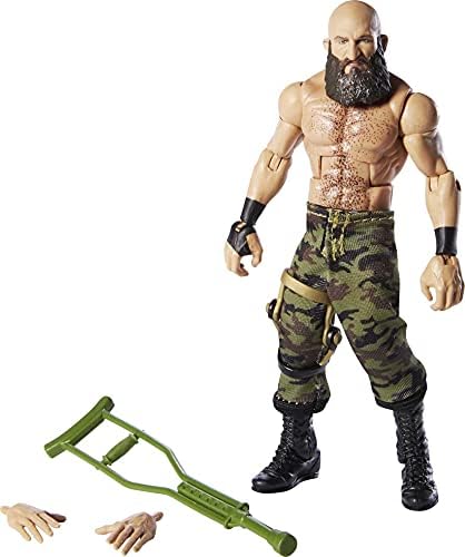 WWE Tommaso Ciampa Elite Collection Deluxe Action Figure with Realistic Facial Detailing, Iconic Ring Gear & Accessories