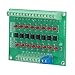 Chiffonade Optical Isolation Module 24V to 5V 8 Channel Optocoupler PLC Signal Converter Board for Industrial Control Systems