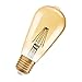Price comparison product image OSRAM LED Vintage Edition 1906 / LED-lamp in Edison Form with E27-base / not dimmable / replacement for 2.8 Watt / clear / warm white - 2400 Kelvin / 1 pack