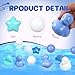 STARBOLO Ball Pit Balls Duck Balls for Toddlers - 100 200 500 Pack BPA Free Crush Proof Plastic Balls for Ball Pit, Gift for Kids Toddlers Birthday Christmas Decor Giant Friendship Banner Props