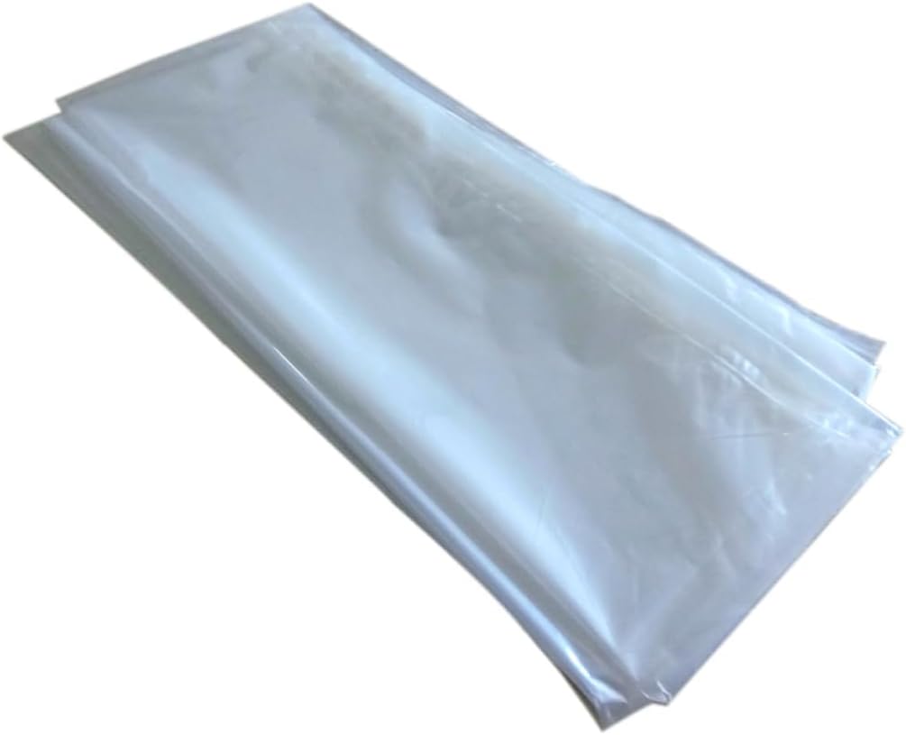 Hemobllo Transparent Mattress Cover Bag for Heavy Duty Pe Material Fits Standard Extra Long Mattresses Protects Against Dirt and