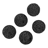 EPIGEIST Vulkanische Saunasteine Basalt 5 Stück 2,5cm Hitzebeständige Sauna Steine für Ofen Natürliche Dampferzeugung Langlebig und Temperaturausgleichend Geeignet für