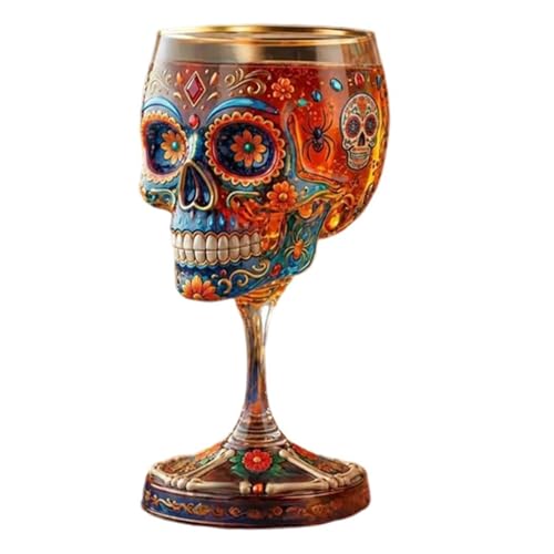 Verre collector Day of the Dead Édition limitée Art Glass