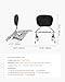 VEVOR Motorcycle Backrest Sissy Bar with Luggage Rack, Compatible with Harley-Davidson Touring Models, Street Glide Road Glide Road King, Detachable Passenger Backrest, for Motorcycles