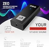 Antelope Audio Zenith 2 USB-C Audio Interface + ZEO DAC Audio Converter —- Audio Interface for Guitar, Vocals, Streaming & Podcasting —- High Resolution DAC/Amp Dongle w/USB Input for PC & Smartphone