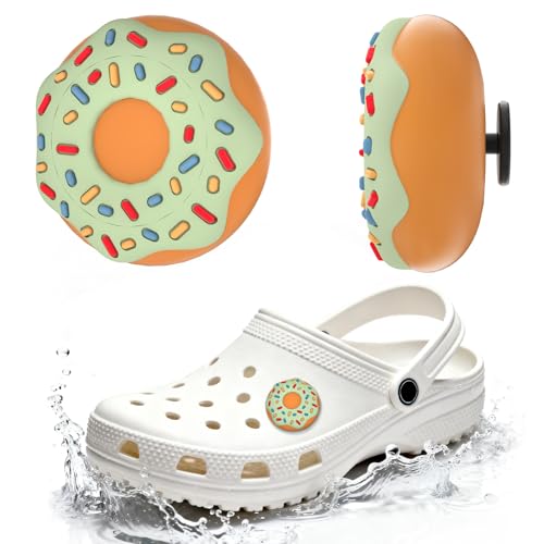 Soporte impermeable para zapatos compatible con AirTag de silicona en verde y naranja