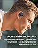 TOZO OpenWear Open-Ear Headphones, AI Translation Earbuds for 164 Languages, Bluetooth 5.4 with Smart Digital Display, Fast Charging, ENC Noise Cancelling Running Headphones for Sports, Office (Black)