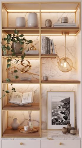 QuickStudio Gilded Marble Vertical Backdrop