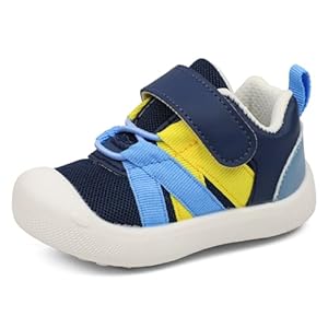MK MATT KEELY Baby Schuhe Junge Mädchen Lauflernschuhe Kinderschuhe 0-2 Jahre Weiche Sohle rutschfeste Atmungsaktiv Leichte Turnschuhe