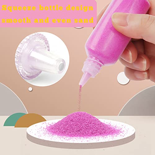 Baaxxango Art Sand,36 Colored Sand,1.24 Oz Crafts Sand Bottles And Art Kit For Kids,Decorative Colored Sand For Painting,Diy Sand Crafts #TOP2