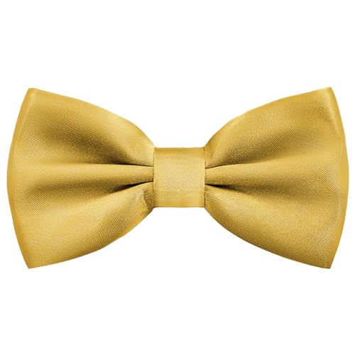 Image of Bow Tie for Men & Boys, Pre-Tied Bowtie Adjustable 9-18in, for Formal Tuxedo, Prom Party, Wedding