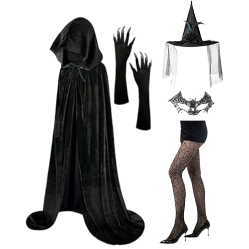 Costume de sorcière raffiné avec dentelle pour grand mariage