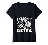 Photo Gallery donna i crochet passato la mia buonanotte - funny crochet lover maglietta con collo a v Photo Gallery donna i crochet passato la mia buonanotte - funny crochet lover maglietta con collo a v