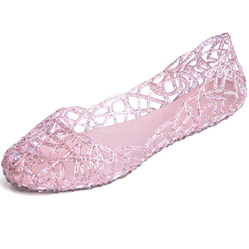 Image of Dear Time Women Flat Heel Summer Beach Jelly Shoes