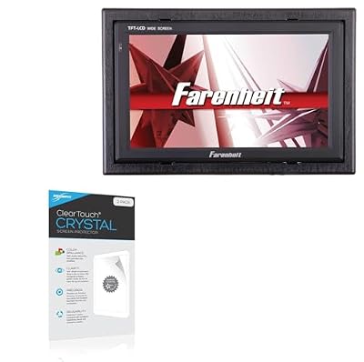 BoxWave Screen Protector Compatible with Farenheit T-7000MHR - ClearTouch Crystal (2-Pack), HD Film Skin - Shields from Scratches