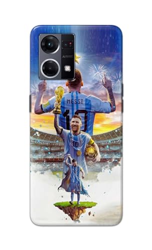 Image of Printed Hard Back Cover for Oppo Reno7 4G | Oppo Reno 7 4G Back Cover (Famous Football Player -J2) -190724(EA)