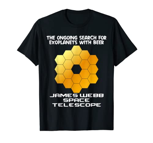 Funny James Webb Space Telescope Beer JWST Item Science Camiseta