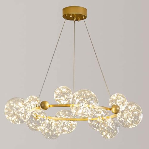 Metal Romantic Sputnik Chandelier Linear Hanging Semi Flush Mount Ceiling Light Gold Black Ceiling Light