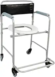 Cadeira de Banho Higienica Dobravel ate 100kg D30 Dellamed