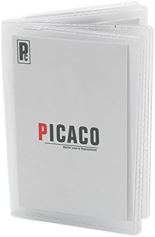 Set of 2 - Replacement Insert For for Bifold or Trifolds Wallet - Card Or Picture Insert