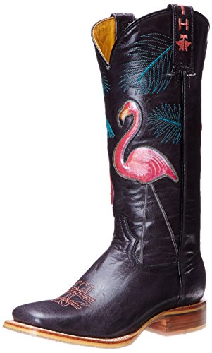 Tin Haul Shoes Women's Flamingo, Black, 6 UK