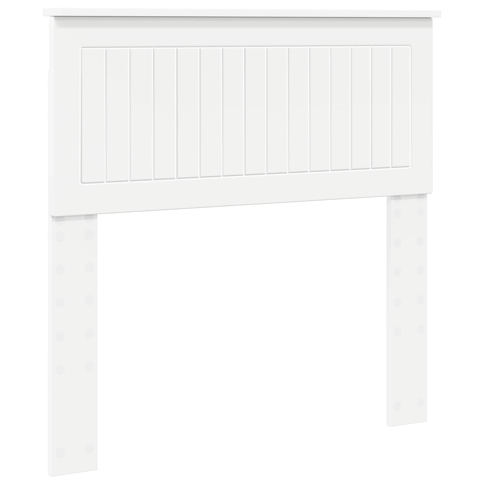 vidaXL Headboard White Engineered wood