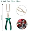 Aleric Electrical Disconnect Pliers - 2Pcs Fuel Line Disconnect Tool, Fuel Filter Caliper, Fuel Line Petrol Clip Pipe Pliers, Automotive Electrical Connector Disconnect Fuel Feed Pipe Repair Tool #2