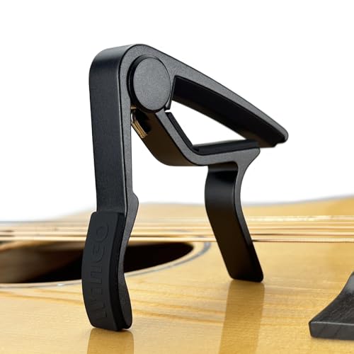 WINGO Guitar Capo for Acoustic and Electric Guitars with 5 Picks for Free, Black. by WINGO - Image 3