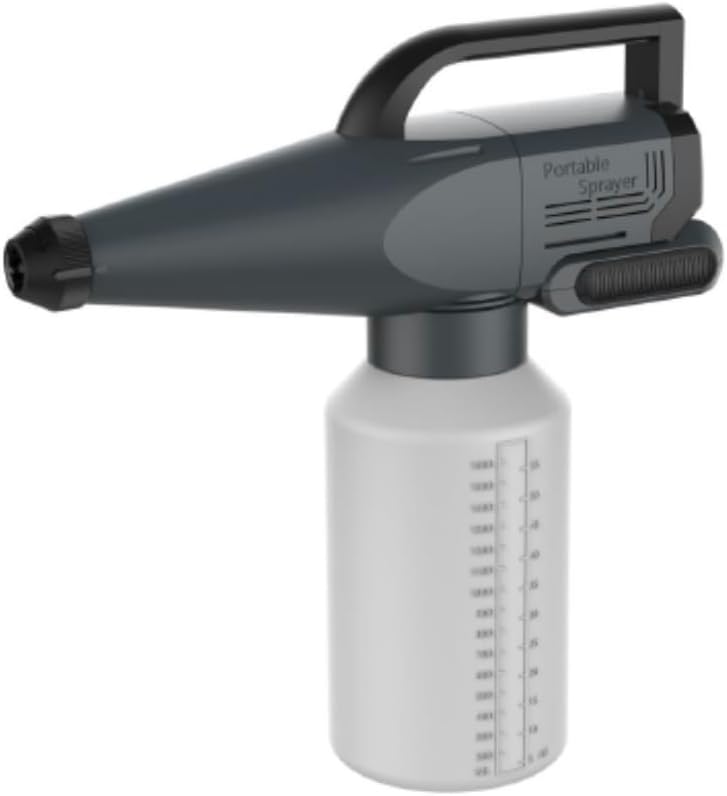 SKV Cordless Electrostatic Handheld Sprayer for Disinfectants and Sanitizers - Portable Battery Powered Sprayer with 1.8L Tank.