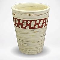 Amazon | 常滑焼 フリーカップ 憲児陶苑作 白練込み (赤水玉) | 急須 通販