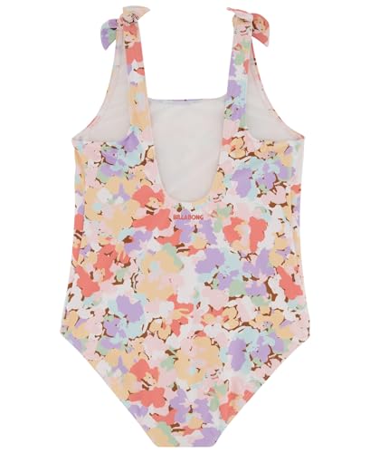 Image of Billabong Girls' One-piece Swimsuit with UPF 50+ Sun Protection, Quick Drying Bathing Suit