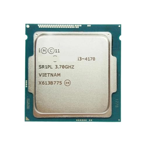 CPU I3 4170 LGA 1150 pour processeur de bureau double cœur 3.7 GHz