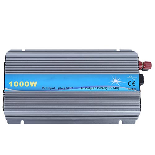 1000W Grid Tie Micro Solar Inverter,Input 20-45V Output 110V MPPT Pure Sine Micro Inverter,for 24V/36V Solar Panel