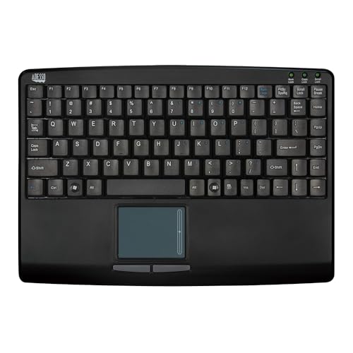 Adesso AKB-410UB - SlimTouch Mini Wired USB Keyboard with Built-in Touchpad by Adesso - Used condition - US$42.29
