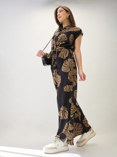 Image of Globus Women Jumpsuit (8909389031679 Brown L)