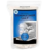Aromasong Dishwasher Salt 5 LB - 100% Natural Water Softening Agent for Cleaner Dishes & Washer...