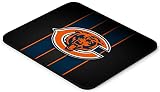 Gaming Mouse Pad, Sport Football Mousepad with Non-Slip Rubber Base for Laptop Computer Desktop Game Mat,Fans Gift Dark Orange Design
