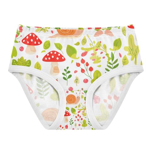 Cute Cartoon Snails Toddler Girls's Underwear 2T 202c1278