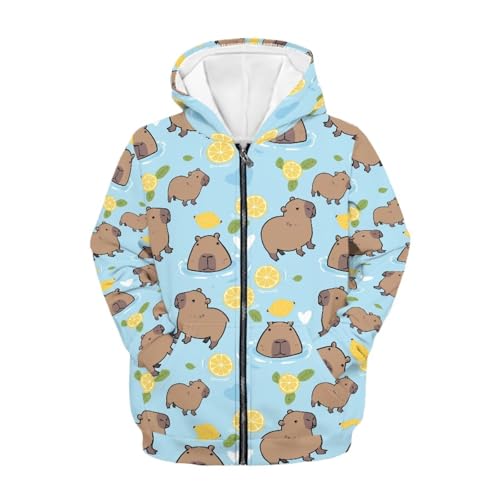 Girls Hoodies Cute Graphic Zip Up Loose Fit Sweatshirts with Pocket for Teen Girls Casual Fall Clothes2