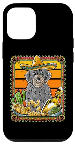 iPhone 12/12 Pro Portuguese Water Dog Cinco De Mayo Mexican Sombrero Fiesta Case