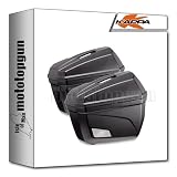 kappa valigie laterali k22n monokey + portavaligie laterale compatibile con royal enfield interceptor 650 2019 2020 2021 2022 2023 mototopgun