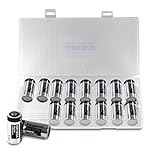 batterie cr123a 3v test Lieferumfang: 16x Panasonic CR123A INDUSTRIAL Lithium-Batterie inkl. 1x Batterieschutzbox von WEISS - more power +
