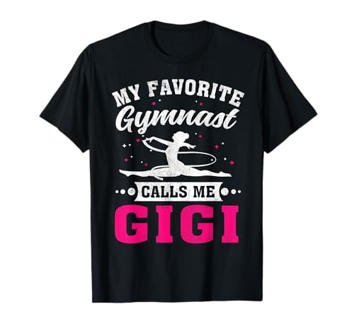 My Favorite Gymnast Calls Me Gigi Mother's Day T-Shirt