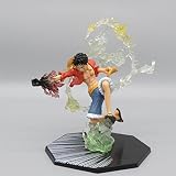 wasd Foto Animation Action Picture lofei Roronoa Zoro Sanji Ace Cartoon Collection PVC Model Doll Children 's Birthday Toys Gift 13-18cm lofei